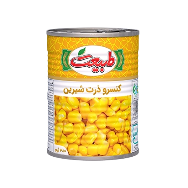 کنسرو ذرت شیرین