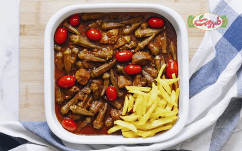 طرز تهیه خورشت بامیه ساده: لذتی ساده و لذت بخش از آشپزی ایرانی 5 دستور پخت خورشت بامیه با گوشت