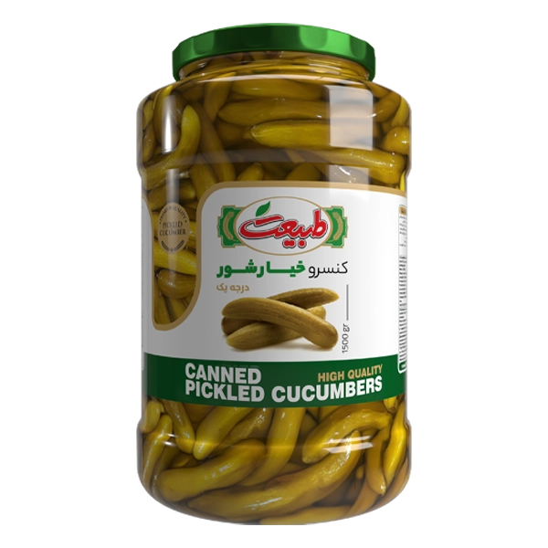 خیارشور درجه یک 1500 گرمی