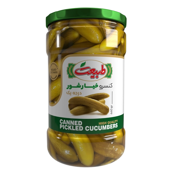 خیارشور درجه یک 660 گرمی