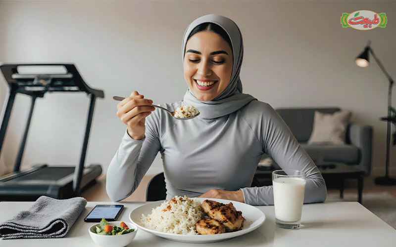 مزایای برنج برای ورزشکاران