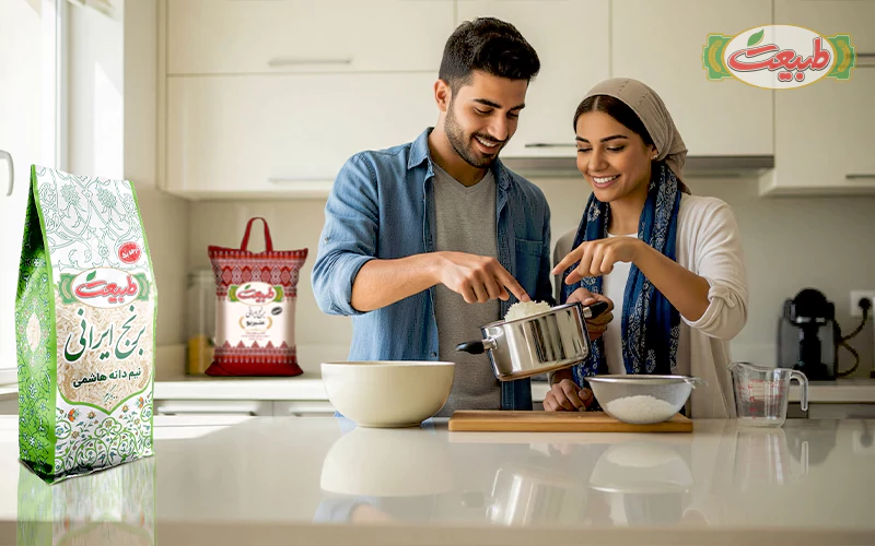 چاقی و برنج