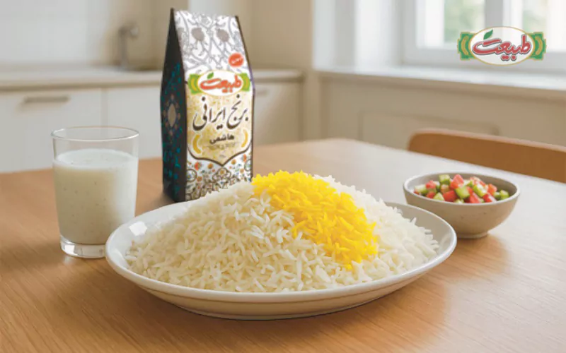تزئین برنج