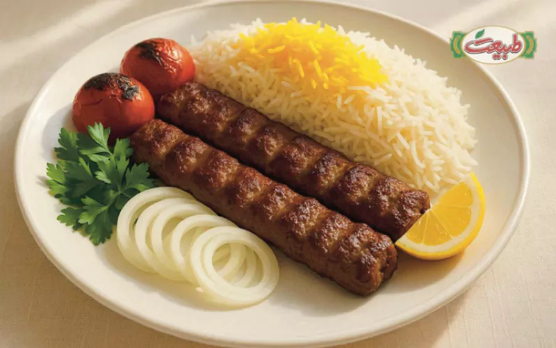طرز تهیه کباب کوبیده در منزل بدون ریزش