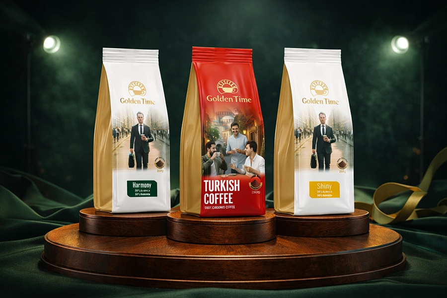 قهوه‌های 250 گرمی گلدن تایم