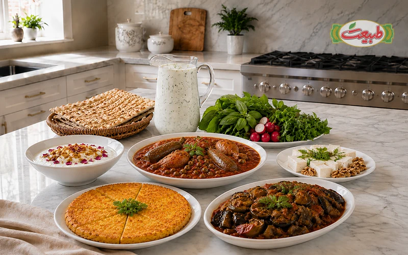 لیست غذاهای تابستانی ایرانی