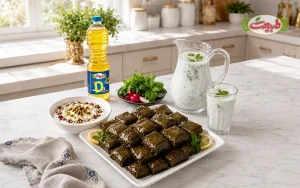 طرز تهیه دلمه برگ مو
