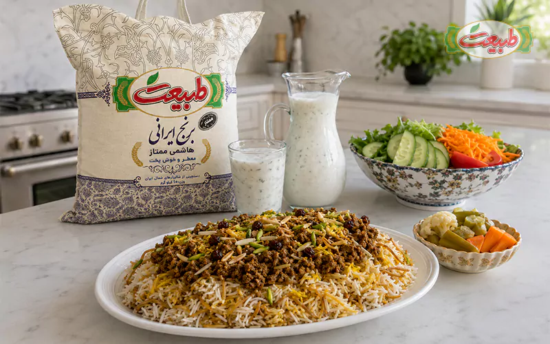 طرز تهیه رشته پلو تهرانی