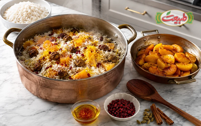 طرز تهیه به پلو؛ آموزش مرحلهبهمرحله یک غذای اصیل و خوشعطر ایرانی 2 مواد لازم برای تهیه به پلو