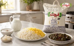 روش پخت کته
