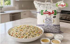 طرز تهیه سالاد برنج