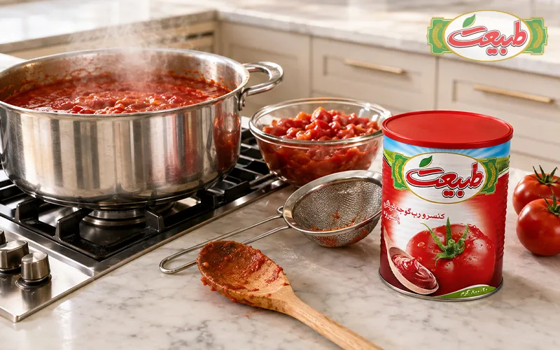 تفاوت رب صنعتی و خانگی؛ کدام رب برای مصرف بهتر است؟ 2 تفاوت رب صنعتی و خانگی